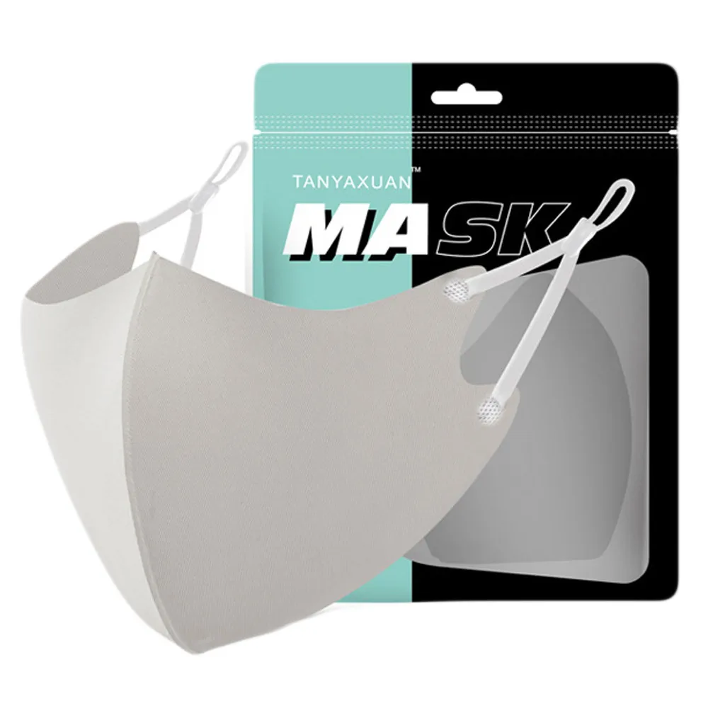 

Adult Face Masks Fashion Dust Reusable Mascarilla Pm2.5 Filter Mouth Mask Unisex Cotton Washable Sport Breathable Fabric Mask