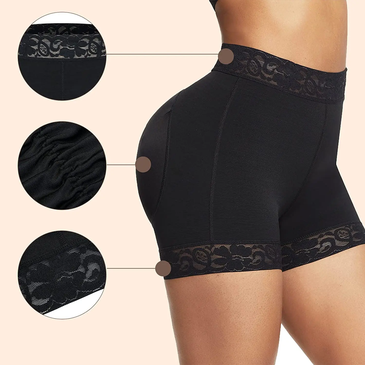 High Enhancement Butt Lift Shorts Invisible Panties Tightening The Stomach Bodyshaper Fajas Skims Shapewear