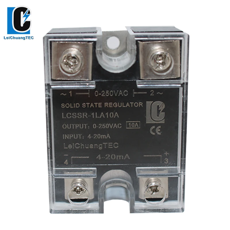 

SSR relay 4-20mA Voltage Regulator SSR-1LA10A-120A Single Phase Solid State Voltage Regulator