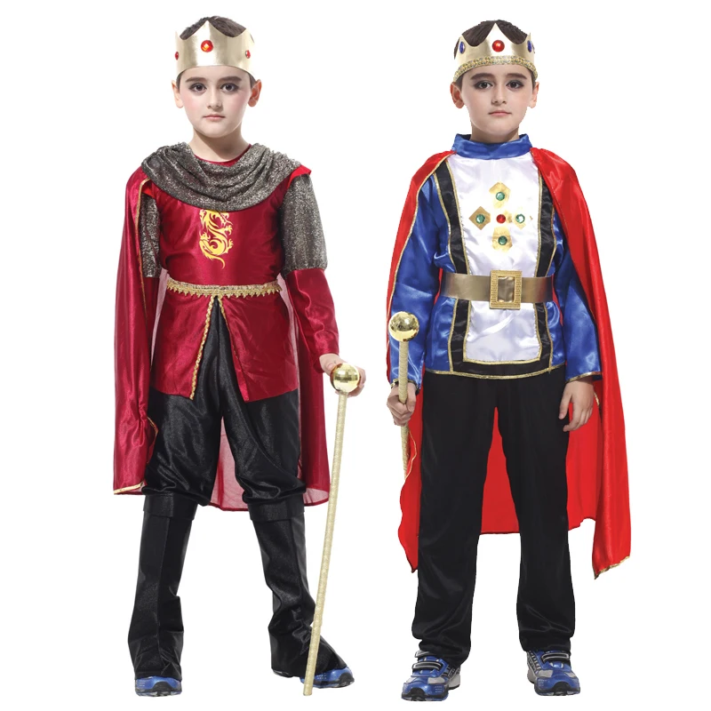 

Carnival Halloween Boy Purim Europe Royal Court King Prince Costume Book Week Birthday Party Outfit Cosplay Fancy Party Dress