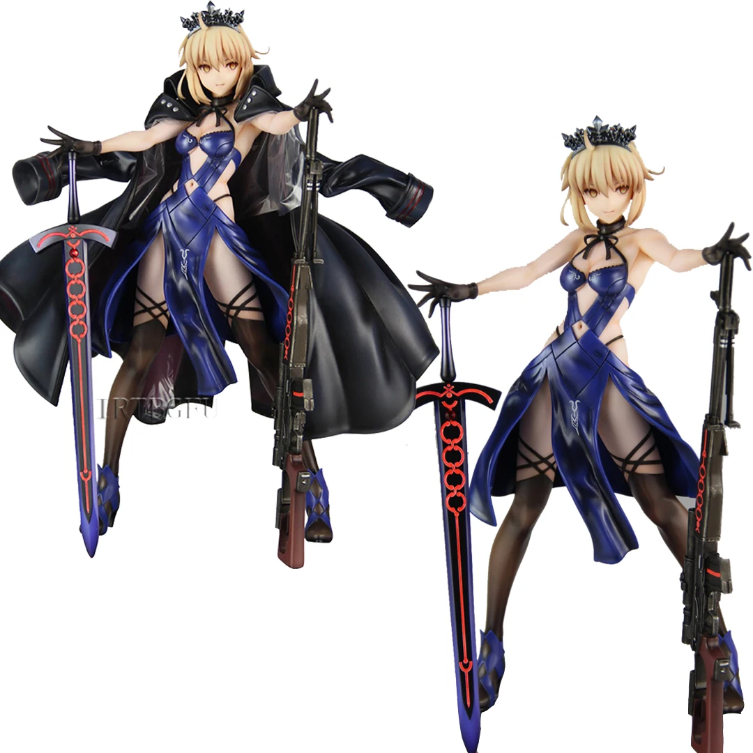 

25cm FGO Saber Alter Figure Japanese Anime Fate/Grand Order PVC Action Figure Toy Collectible Model Desktop Ornaments Toys Doll