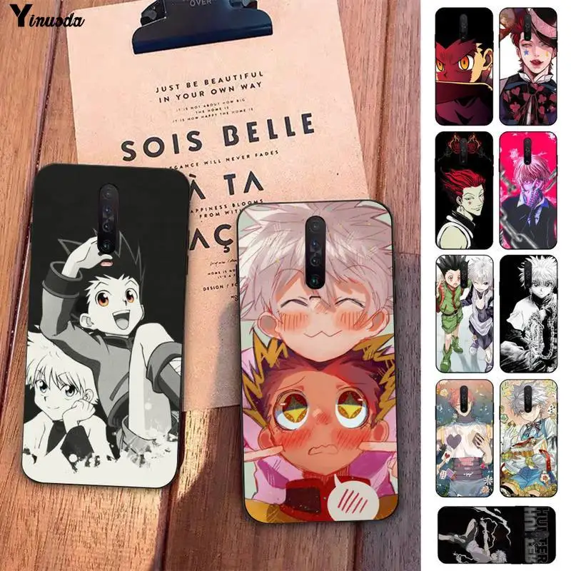 

Yinuoda Anime Hunter X hunter DIY phone Case cover Shell for RedMi 8 9 4X 5 plus 6 pro GO 6 7 8A s2 K20