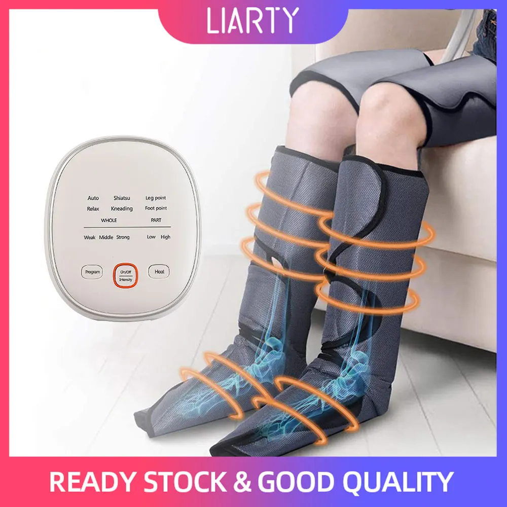 

Electric Leg Massage Instrument Air Compression Leg Foot Massager Pressotherapy Promote Blood Circulation Pain Relief Machine