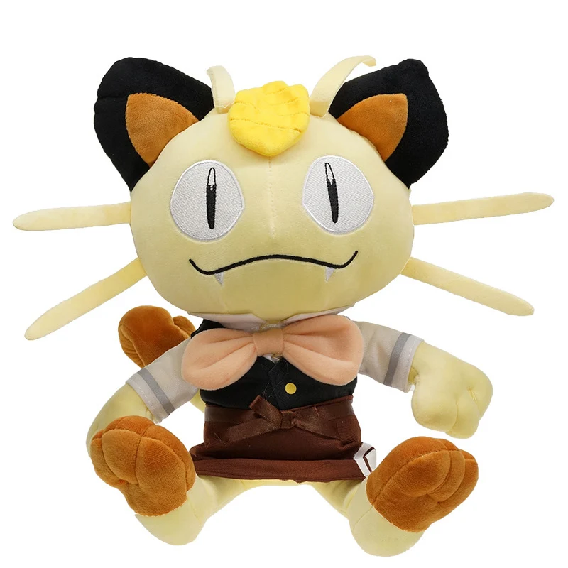 28 см TAKARA TOMY Pokemon Meowth плюшевые игрушки мягкие игрушки-животные куклы Подарки для