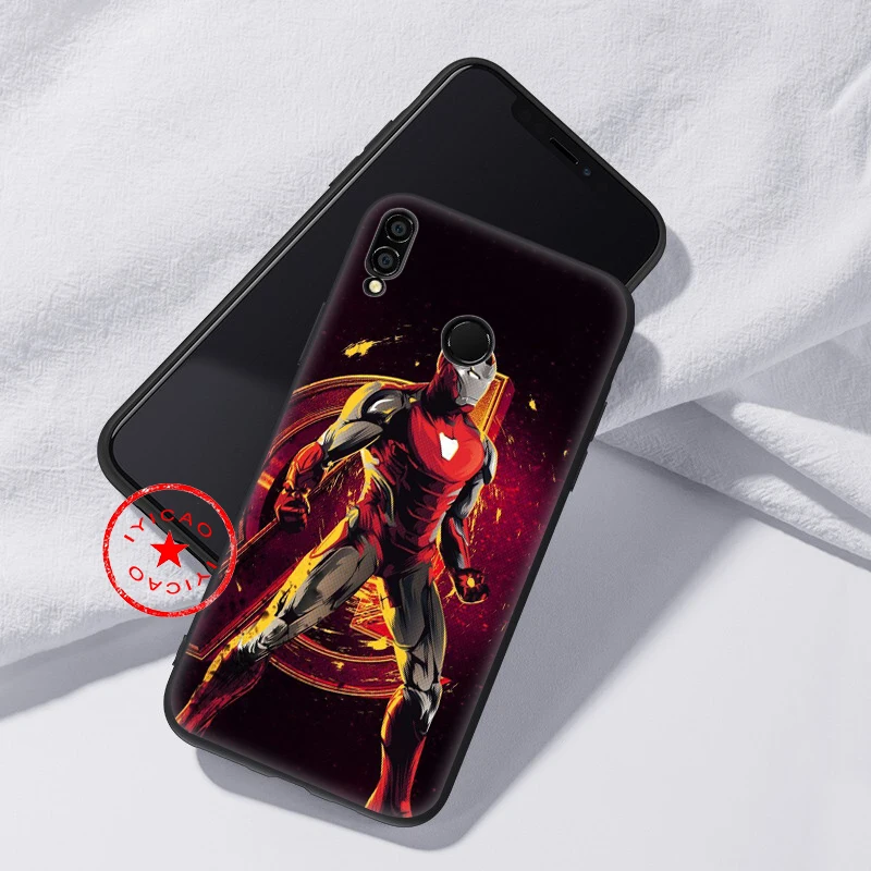 IYICAO Железный человек мягкий чехол для huawei Honor 20 10 9X9 8X 8C 8 7X 7A 6A Lite Pro View Note телефона |