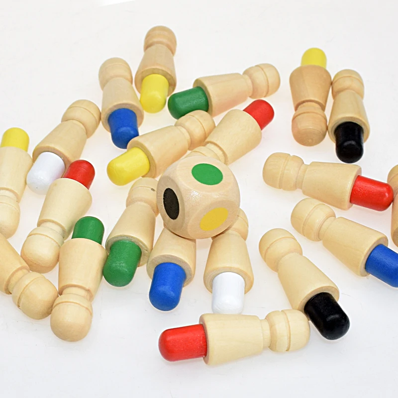 Детская игра для вечерние деревянная палочка запоминания шахматная развивающая