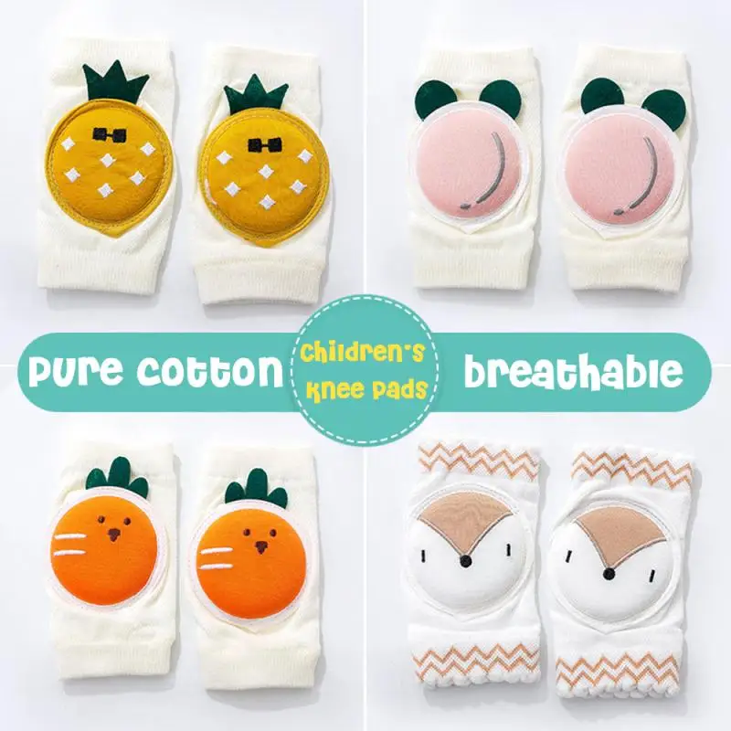 

Cotton Baby Knee Pads Crawling Protector Kids Kneecaps Children Short Kneepad Baby Leg Warmers Anti-slip Safety Hot Sale