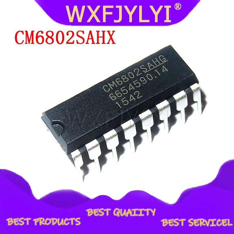 1 шт. CM6802 CM6802SAHX CM6802SAHG DIP16 интегральная схема | Электронные компоненты и