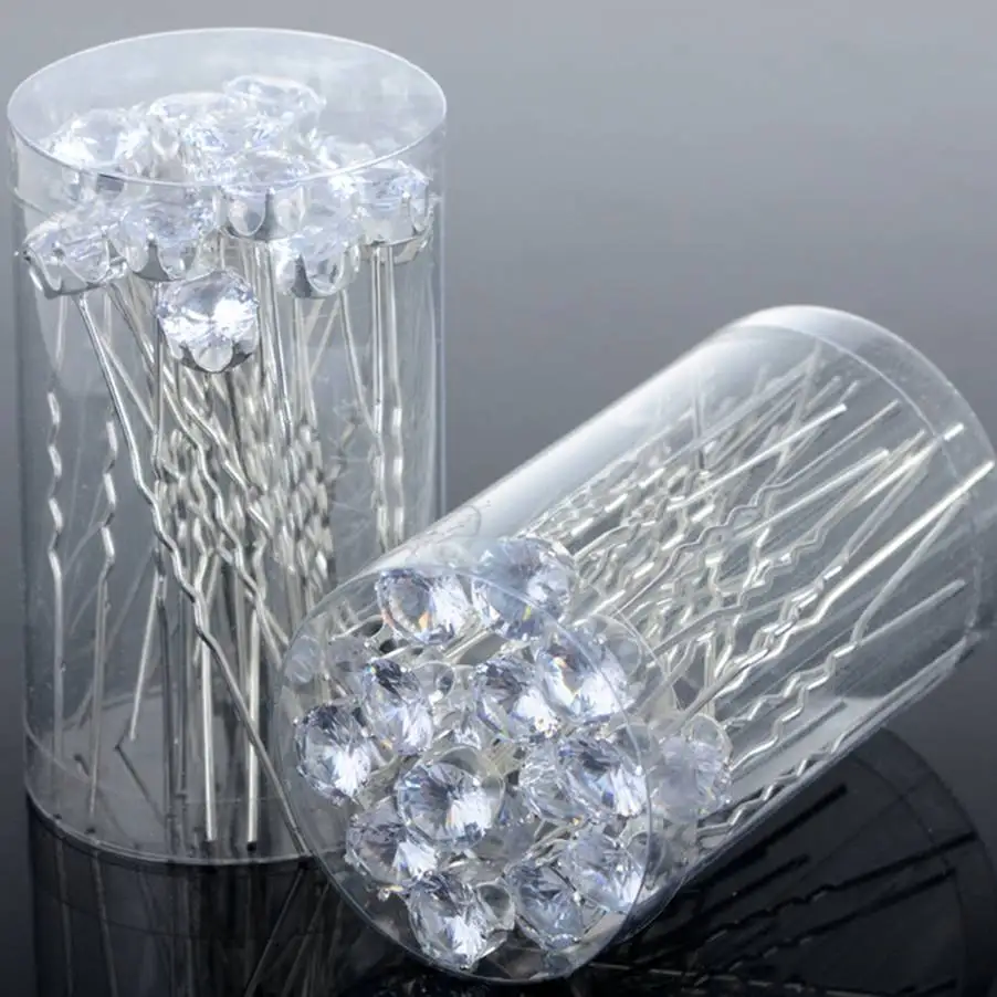 Заколки для волос женские 20 шт./лот со стразами | Украшения и аксессуары