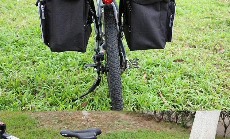 LINGMAI 28L сумка для велосипеда рюкзак Bolsa Bicicleta Перевозчик сумки для багажника для езды на велосипеде для велосипеда мопеда задний дорожный Багаж сумка