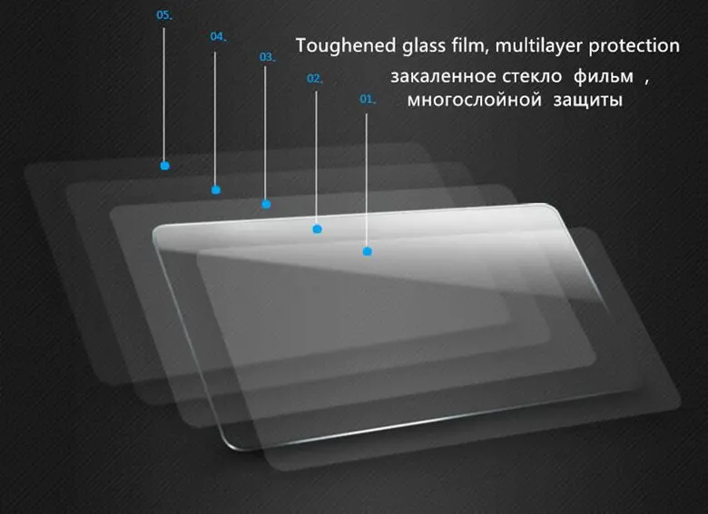 Закаленное стекло для iPad 2 3 4 / Air Pro 9 7 10 5 11 Mini 1 5/9 2017 2018 5th 6th 7th защита экрана|cover