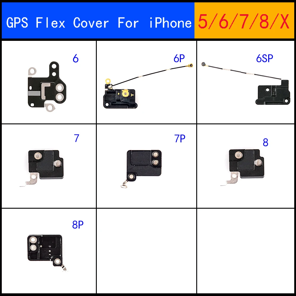 Gps гибкий чехол для iPhone 5 6 7 8 Plus X gps антенна сигнала кабель запасные части| |