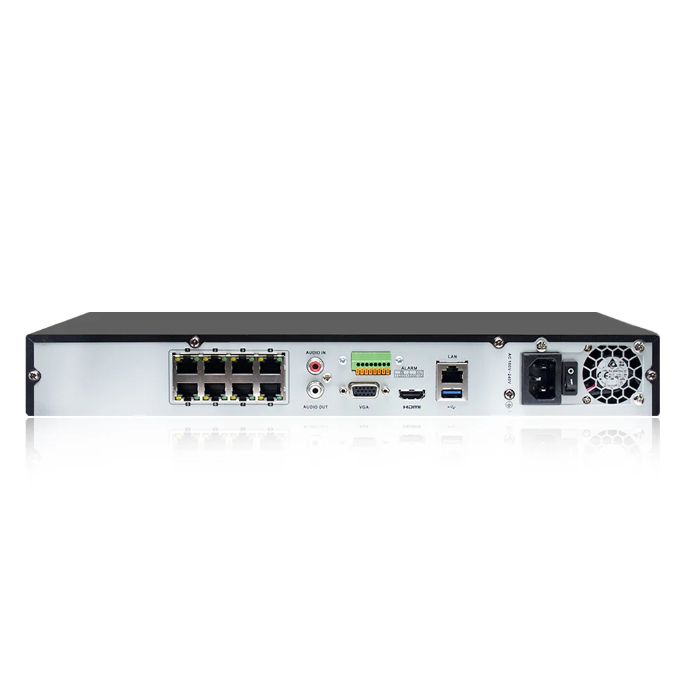 Hikvision оригинальный NVR DS 7608NI I2/8 P 8CH 8 POE для камеры 12MP Max 2 SATA сетевой