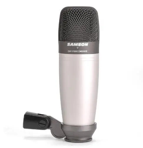 

Оригинальный конденсаторный микрофон SAMSON C01 для записи вокала, акустических инструментов и барабана без чехла
