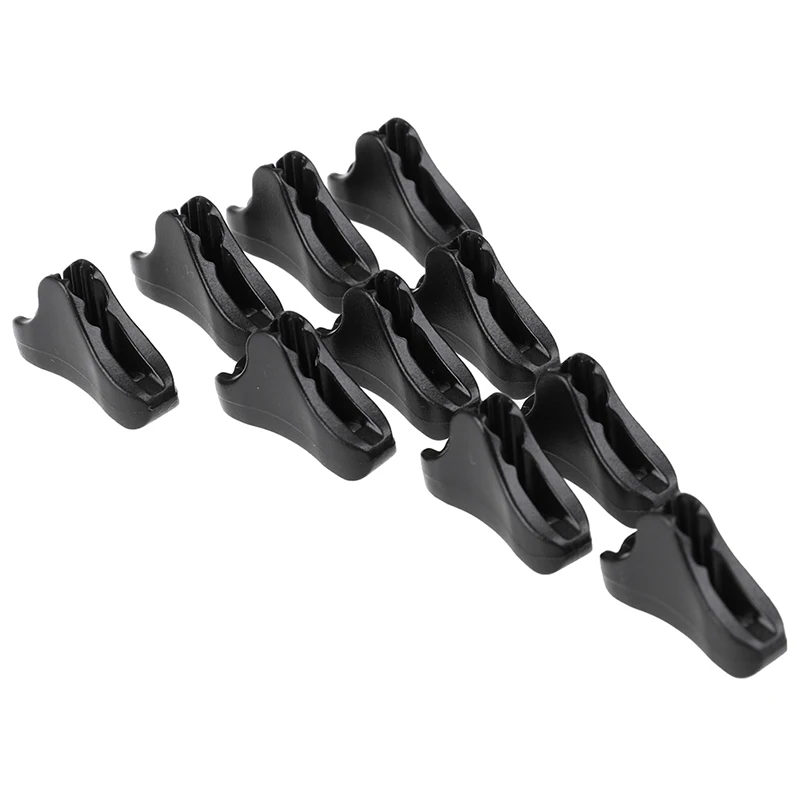 10 шт./партия ветронепроницаемые палатки ветровая веревка Аллигатор зажим для