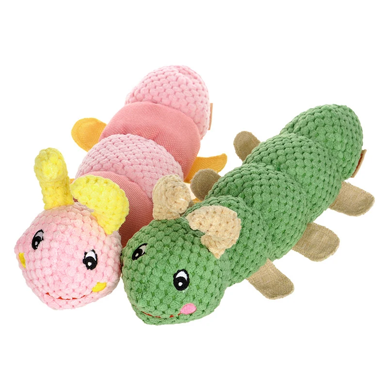 

Pet Dog Chew Toy Resistance to Bite Teeth Grinding Plush Sound Toy