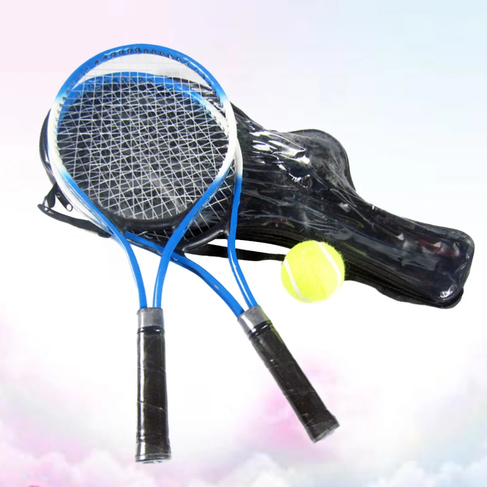 

1 Set Children Tennis Racket Interesting Indoors and Outdoors Sports Toys Creative Exercise for Boys Girls (Random Color)