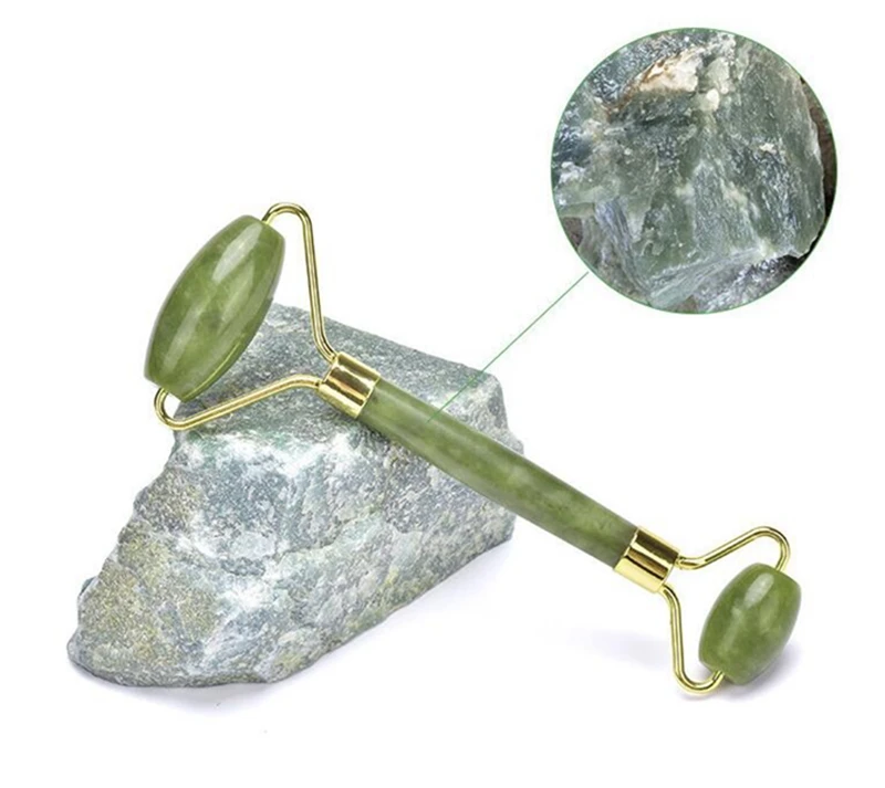 

Facial Massage Roller Board Double Heads Jade Stone Face Lift Body Skin Relaxation Slimming Beauty Neck Thin Lift 0125