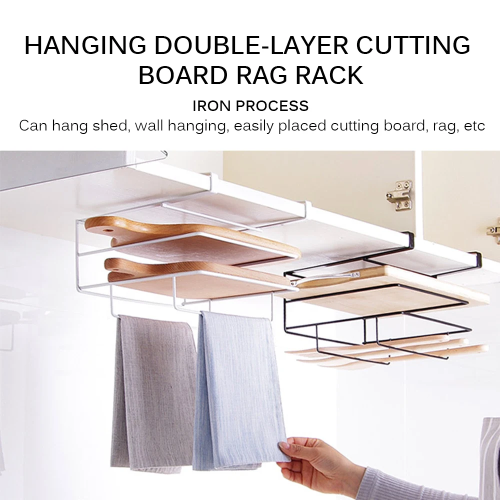 Кухонная полка для хранения стойка разделочных блоков подвесной держатель