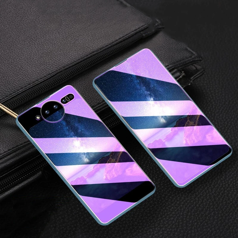 ДЛЯ Vivo NEX, двойной экран, анти-синее закаленное стекло, Передняя Задняя панель, полное покрытие, защита экрана, Vivo NEX 2, Защитная пленка для стекла