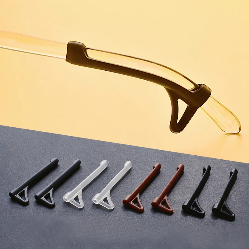 

Противоскользящие силиконовые ушные крючки для очков противоударные очки спортивные наконечники для дужек мягкий держатель для ушей