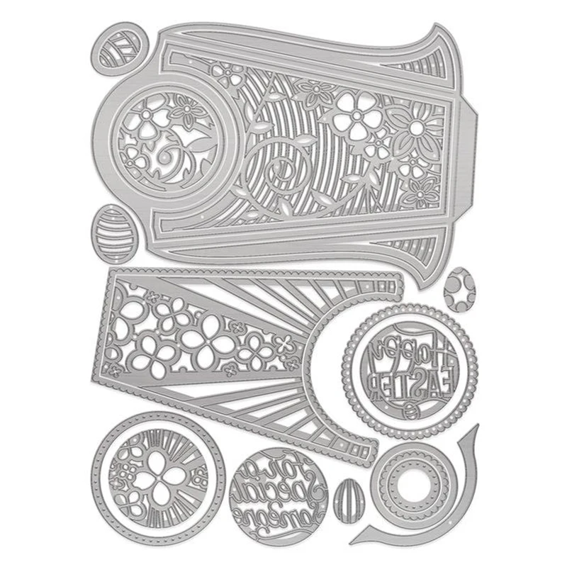 

2020 New Flowers Metal Cutting Dies For Cut Paper Embossing Crafts Making Pattern Decoration Scrapbooking Album Card no Stamps