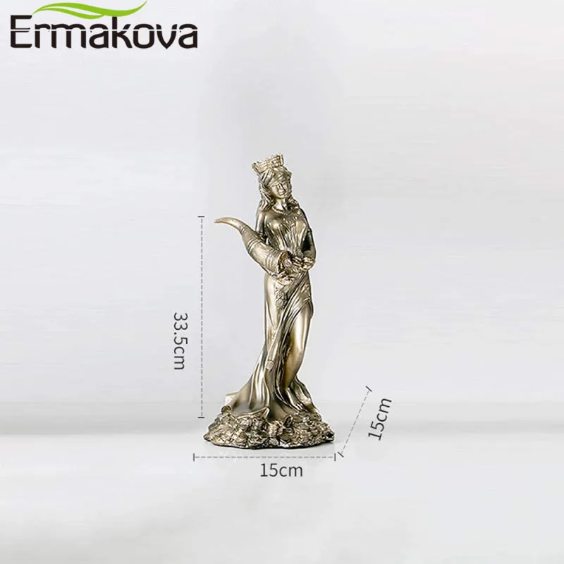 Фигурка гермакова из смолы большого размера статуэтка богини греческого