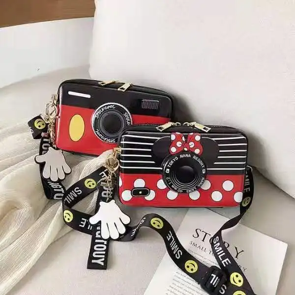 2019 Женская вечерняя сумка клатч кошелек через плечо забавная в форме Микки Минни