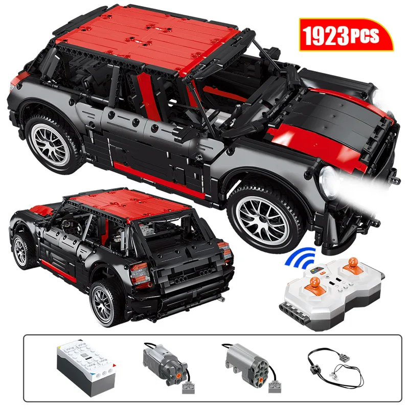 1923 шт. город дистанционного Управление спортивный автомобиль строительные блоки