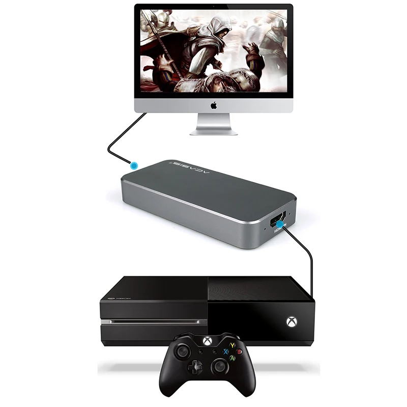 USB 3 0 HD видео Захват 1080 60P игра Live Streaming конвертер Поддержка вход микрофон для XBOX One