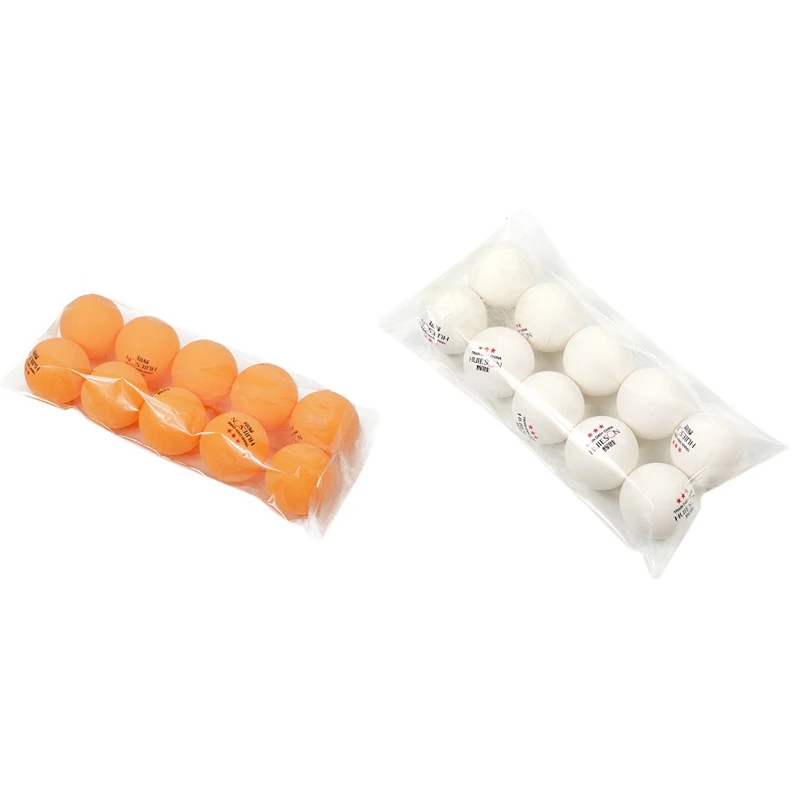 

HUIESON 20Pcs 3 Star Professional Table Tennis Ball 40Mm 2.9G Ping Pong Balls For Table Tennis Training(Yellow&White)