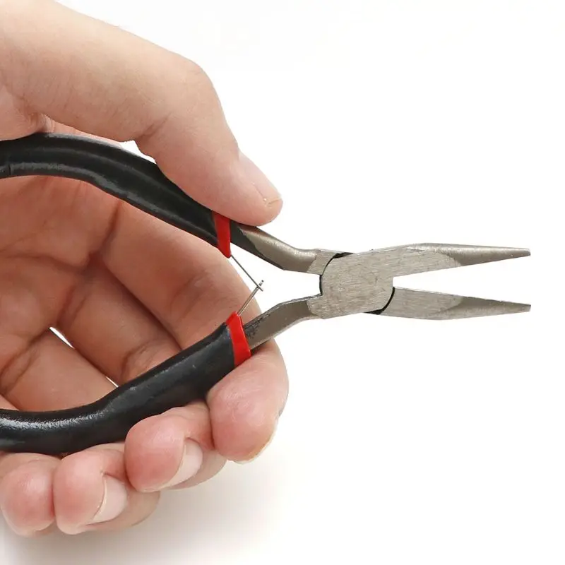 

8Pcs Jewelry Pliers Tools with Round Nose Needle Nose Wire Cutters Bent Nose Pliers Jewelry Making Beading Repair Tools