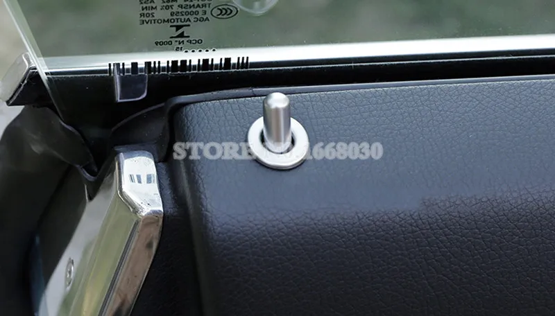 Внутренний дверной замок шпильки крышка 2 шт. для Benz E Class Coupe W207 C207 2009 2016 украшение