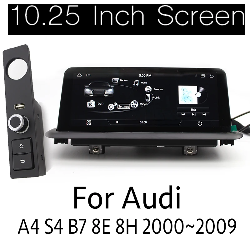 Автомобильный мультимедийный плеер радио NAVI для Audi A4 S4 B7 8E 8H 2000 ~ 2009 10 25 сенсорный
