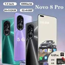 Nova 8 Pro – Smartphone, Version globale, 6800mAh, 16 go, 512 go, écran 7.3 pouces, 5G, 10 cœurs, Android 11, téléphone portable déverrouillé, 4G  (3)