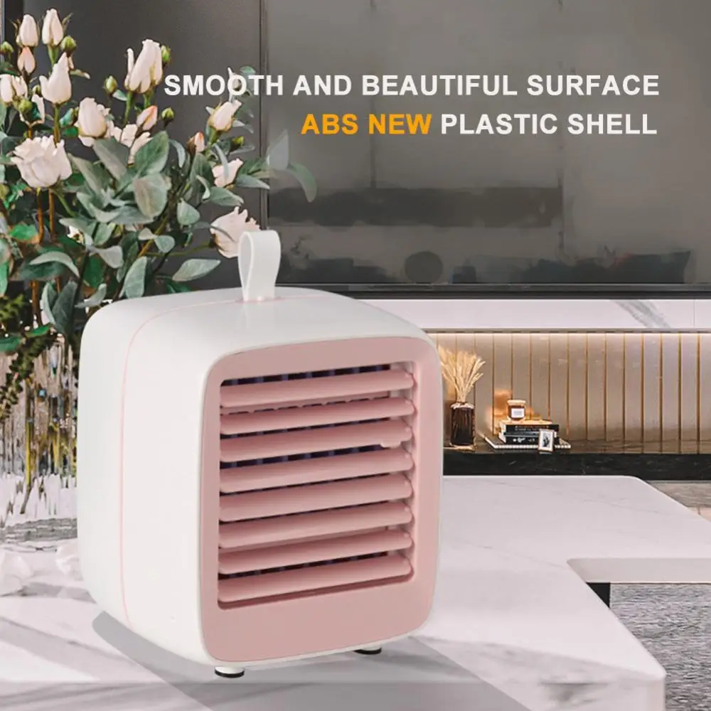 

Портативный вентилятор для дома и офиса, бесшумный увлажнитель воздуха, охлаждающий вентилятор, кондиционер, кулер, быстрое охлаждение, увл...