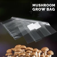 50pcs polypropylene heat resistant spawn grow bag substrate hight temp pre sealable garden supplies for mushrooms fungus