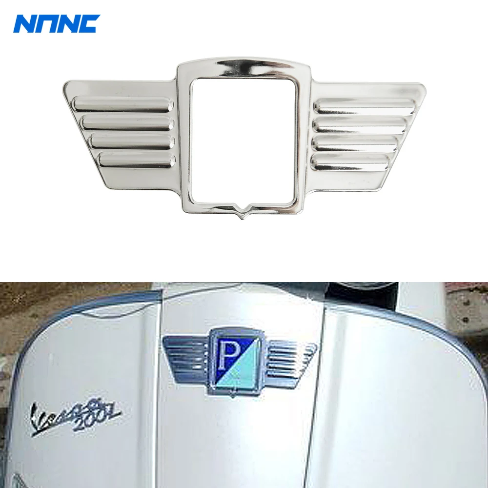 

Motorcycle Chrome Wings Logo Trim Case for Piaggio Vespa ET2 50 ET4 150 GT200 GTS250ie