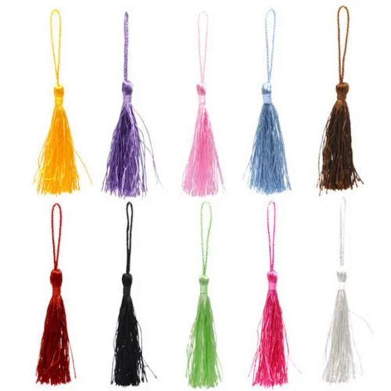 

20Pcs Tassel Charm Tassels Fringe Trim Pendant for DIY Jewelry Making Women Tassel Earrings Necklace Sewing Curtains Accessories