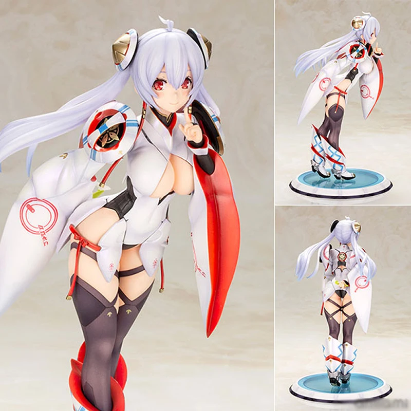 1/7 Phantasy Star Online 2 Matoi Nidy 2D Ver. ПВХ фигурка трансформация GK Неокрашенная Смола белый