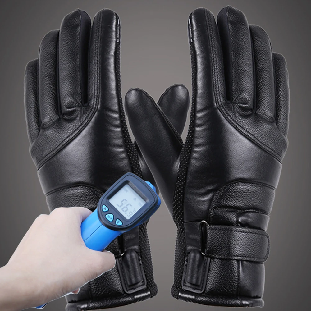 

1Pair USB Powered Universal Motorcycle Heating Gloves with USB Switch Button USB Charging Cable Comfortable Motorcycle Glove