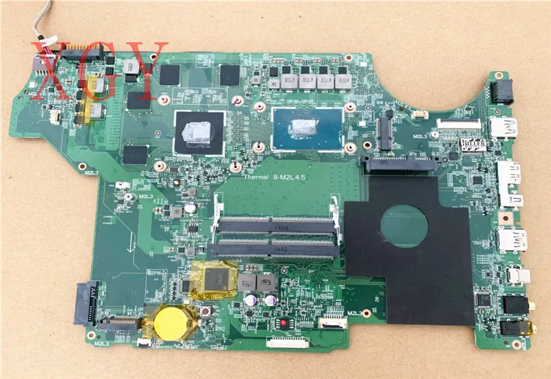 

Original FOR MSI GE62 GE72 motherboard MS-16J51 MS-16J5 1.0 I7-6700HQ N16P-GX-A2 100% teste OK