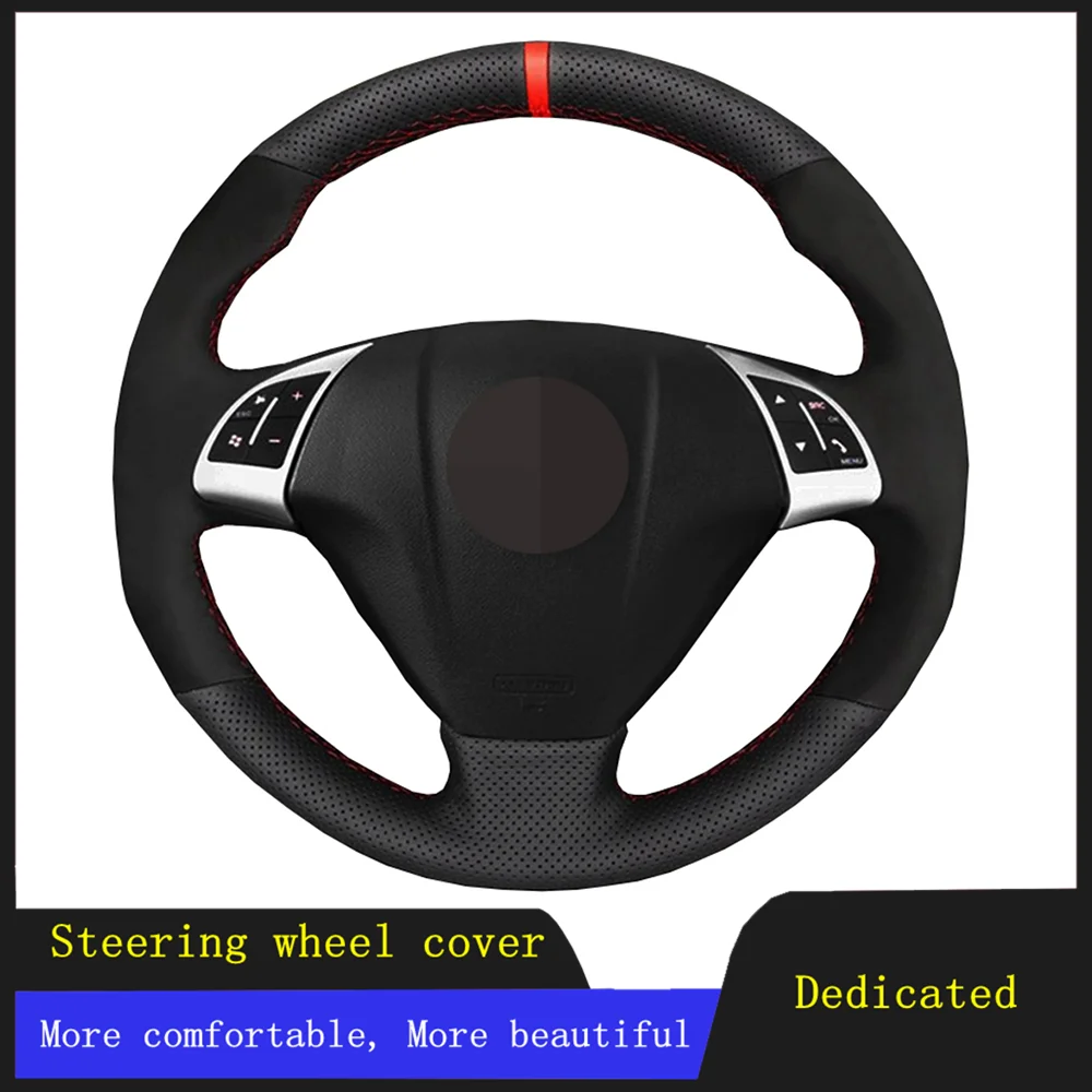 

Car Steering Wheel Cover Braid Soft Suede Leather For Fiat Punto Bravo Linea 2007-2019 Qubo Doblo 2008-2015 Grande Punto