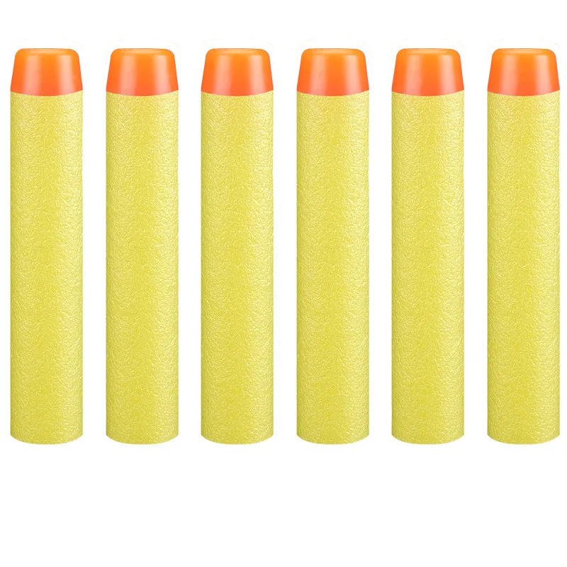 100 шт. дротика для заправки зажигалок сплошной головной пули из пенопласта Nerf