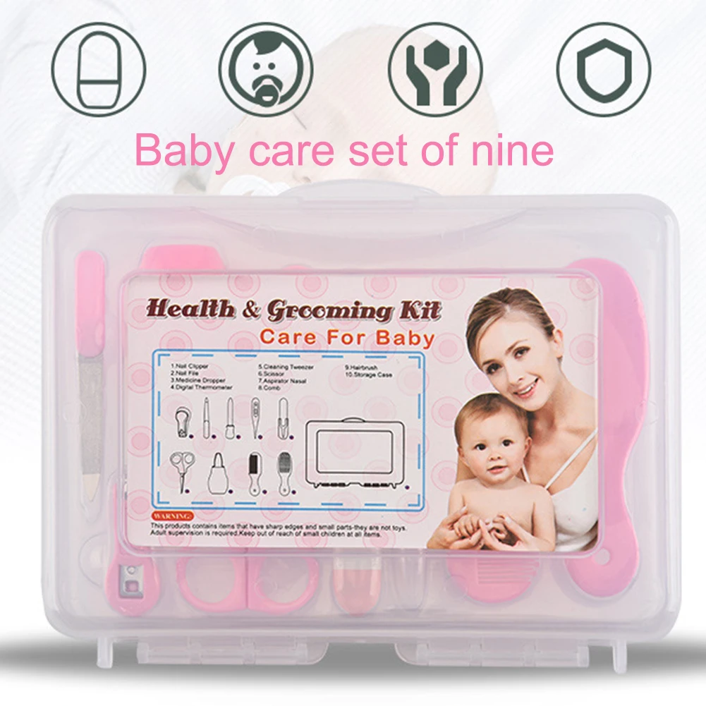 9 шт. детские инструменты для ухода за глазами новорожденных ножницы ногтей