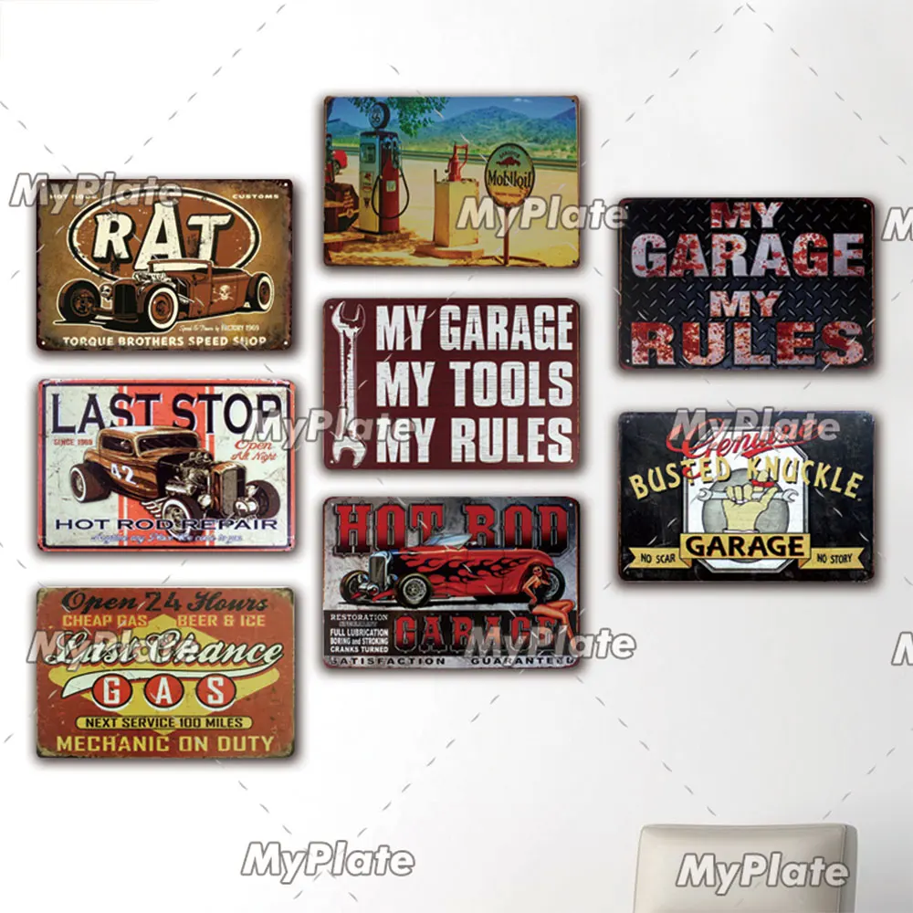 Моторное масло металлический знак винтажная табличка жестяная вывеска
