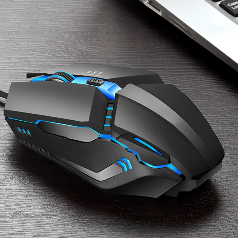 

K3 Wired Gaming Mouse 1600DPI With LED Light USB Computer Mice 4 Button USB Computer Mouse K3 Game Mouse For PC Laptop Gamer