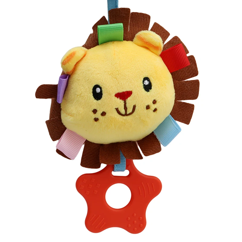 Младенческая плюшевая игрушка ремень кукла подвеска для коляски кровать