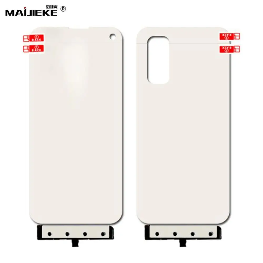 

2PCS Front+Back Hydrogel Film For OPPO Realme X50 Pro Full Cover Soft Screen protector Realme X50 Nano Protective film Not Glass