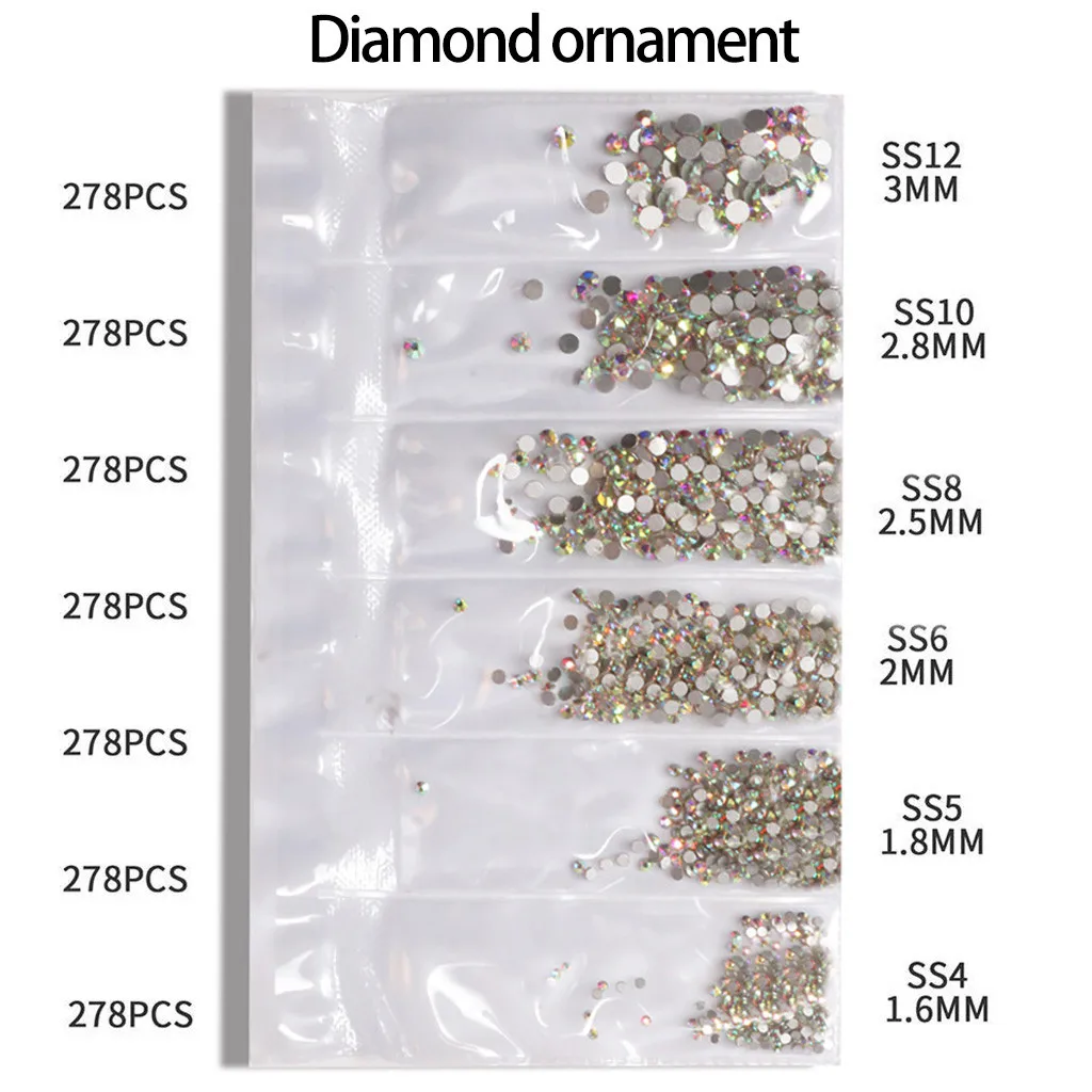 Нейл арта украшения ювелирных изделий A B дрель югу упакованы Пинцет для стразов